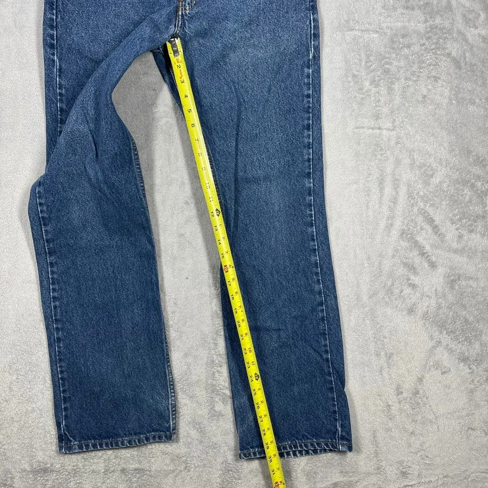 90's Levi's 517 Boot Cut Jeans Mens 32x32 Blue Medium Wash Denim 0216 Vintage
